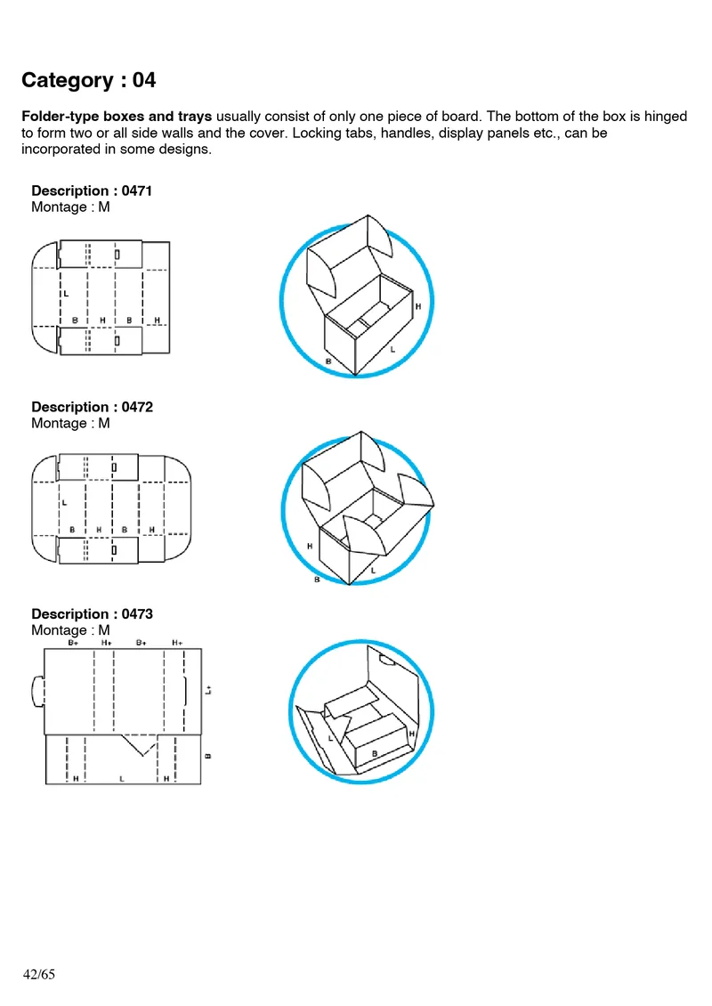FEFCO 0471, 0472, 0473