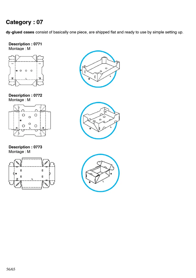 FEFCO 0771, 0772, 0773