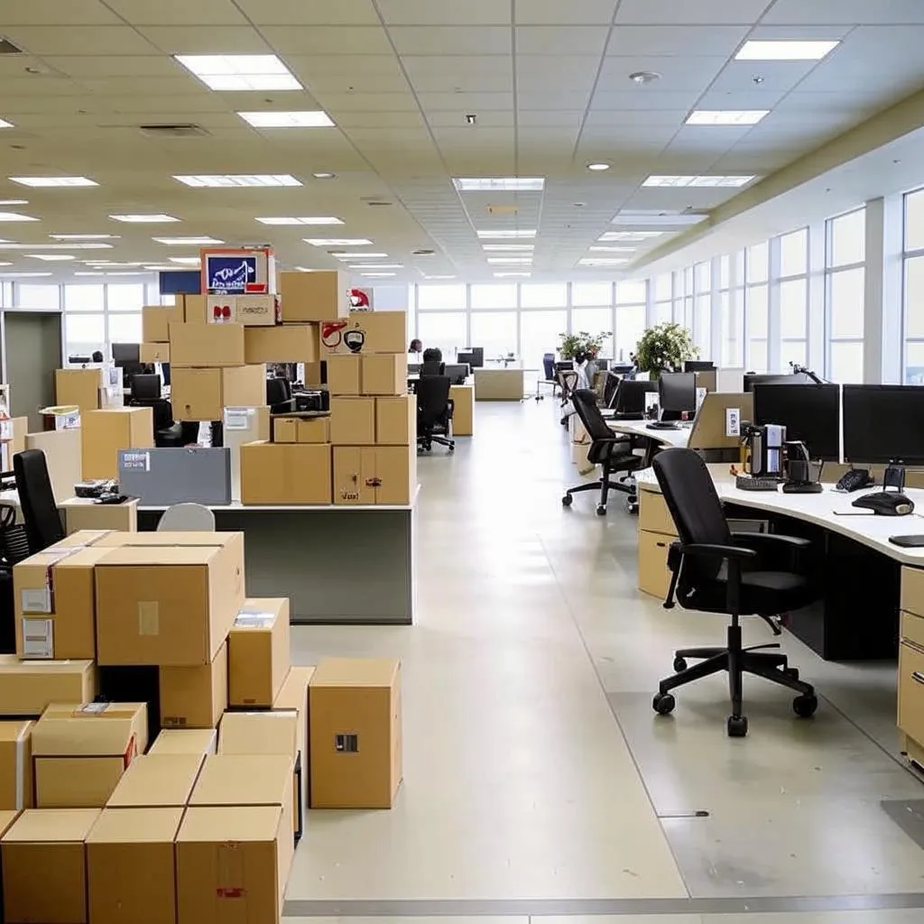 Гофроящик с печатью логотипа